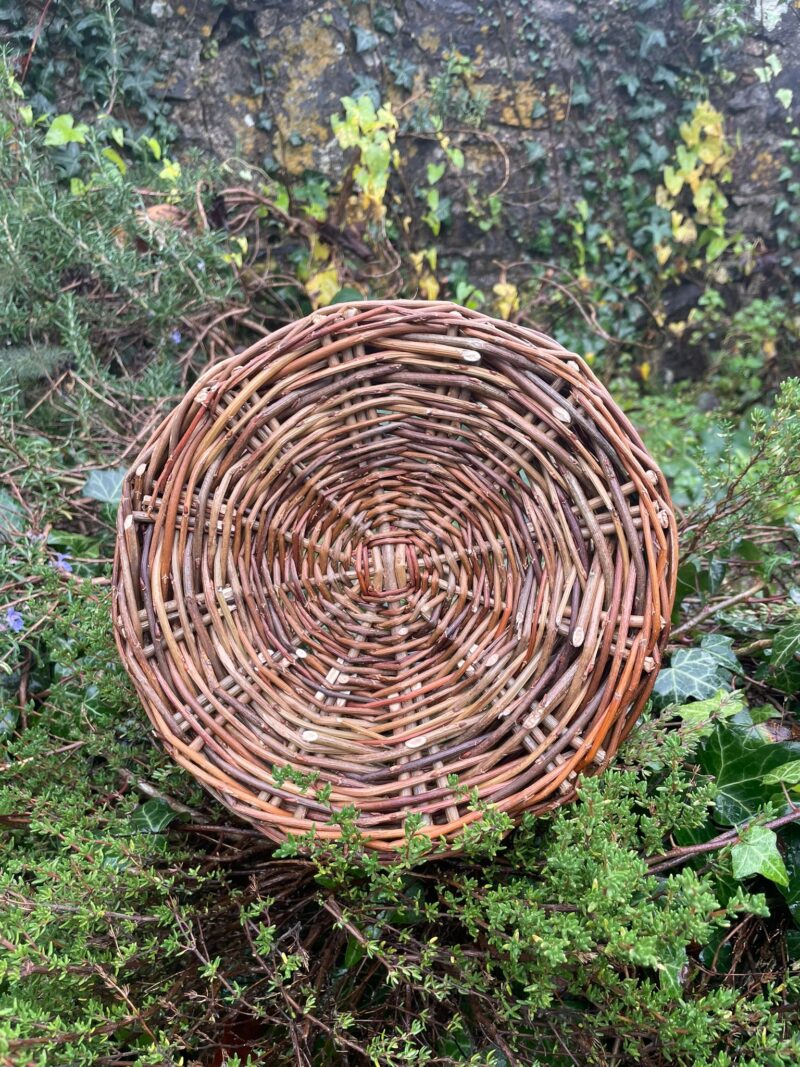 Asymmetrical basket with gorse wooden handle - Image 4