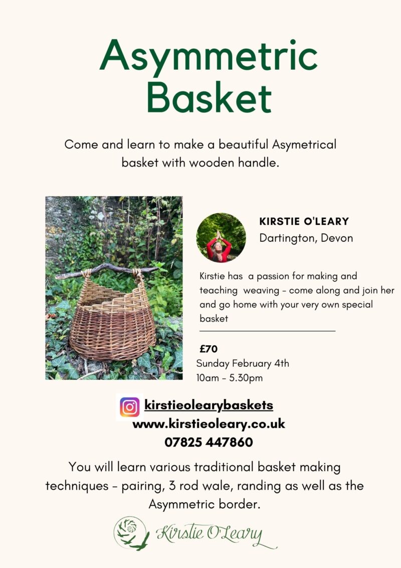 Asymmetrical Basket Workshop (4th February 2024)