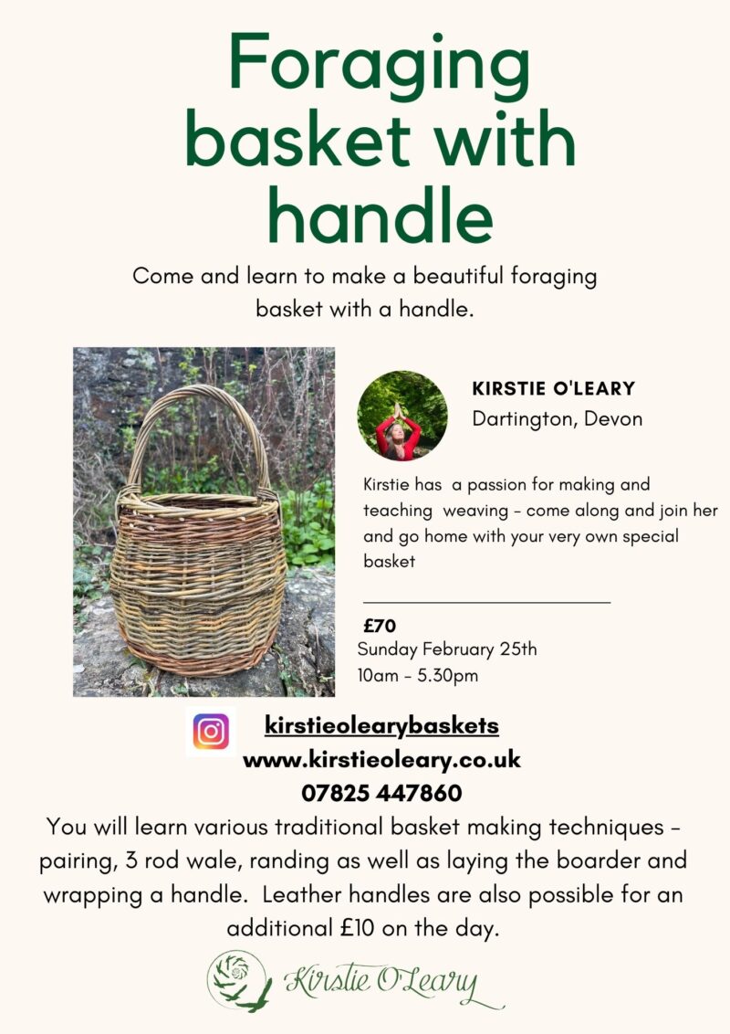 Small Foraging Basket Workshop (25th February 2024)