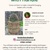 Small Foraging Basket Workshop (29th September 2024)