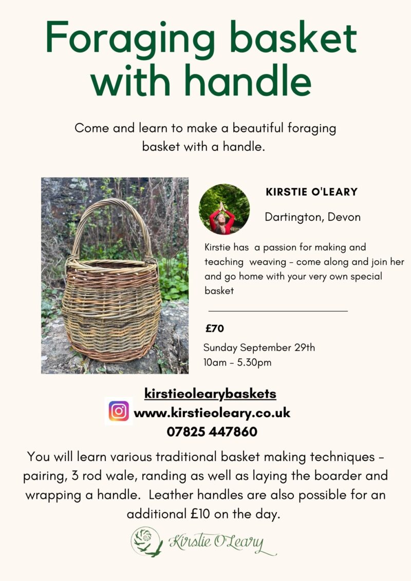 Small Foraging Basket Workshop (29th September 2024)