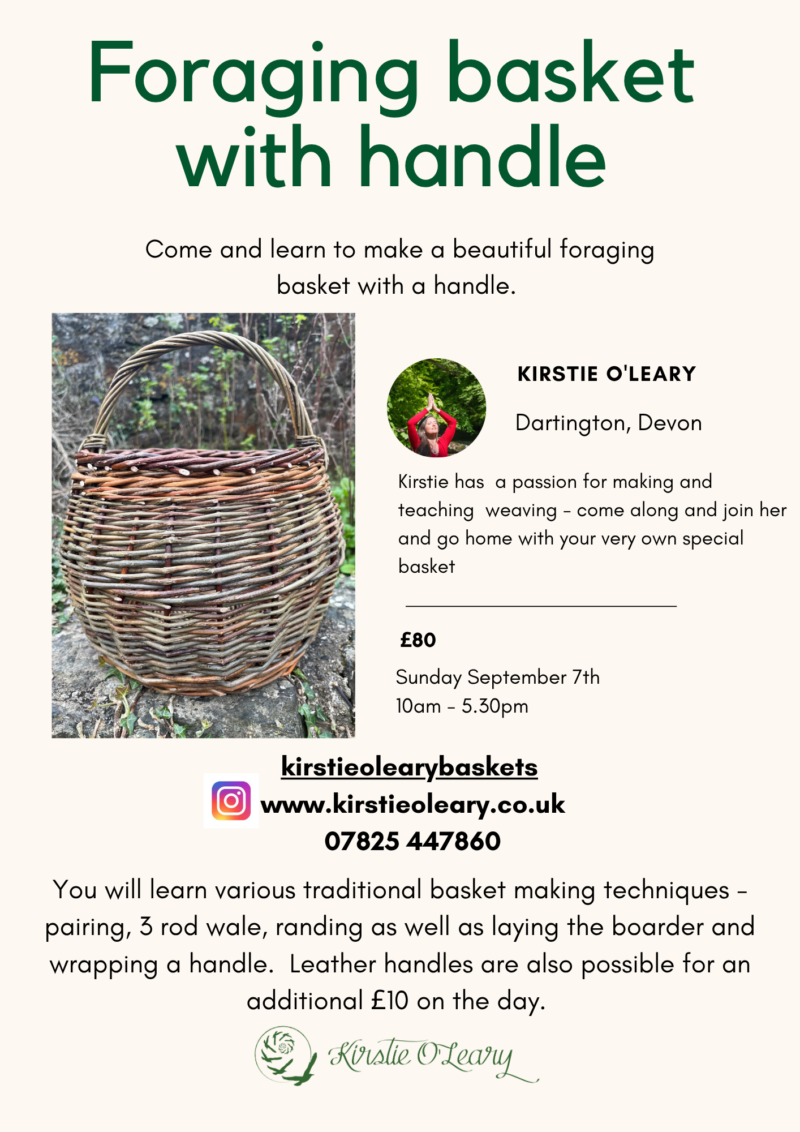 Small Foraging Basket Workshop 7th September 2025